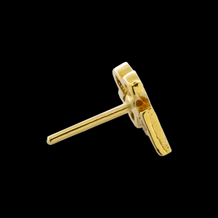 Stratus Luxe- 18KT Threadless End - Khrysos Jewelry