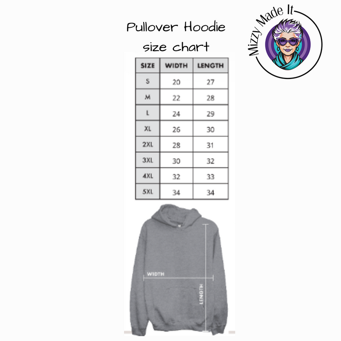 Suicide Prevention Awareness Embroidered Pullover Hoodie