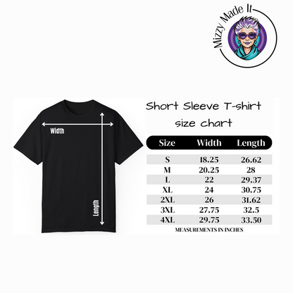 Suicide Prevention Awareness  Embroidered Short Sleeve Tshirt