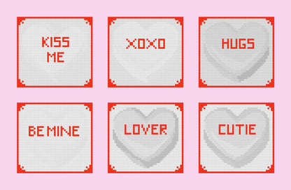 Sweet | Minis | Pixel Charted | Ready To Ship