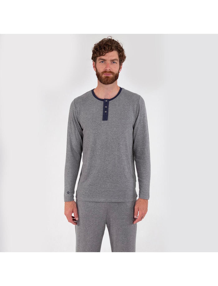 T-shirt manches longues Homme Gris