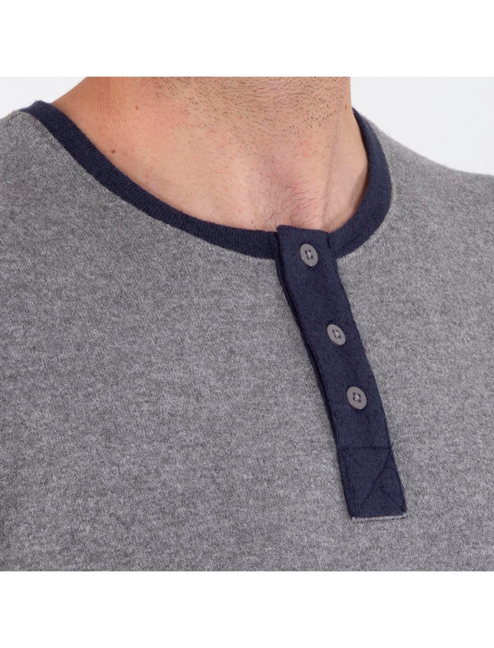 T-shirt manches longues Homme Gris