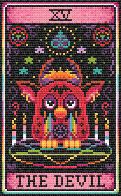 The Devil XV | Pixel Charted | Ready To Ship