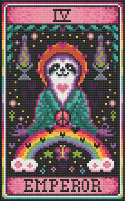 The Emperor IV | Pixel Charted | Ready To Ship