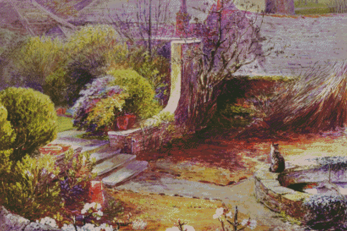 The Garden At Tenby (1900) | Beatrix Potter