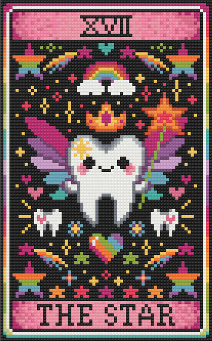The Star XVII | Pixel Charted | Ready To Ship