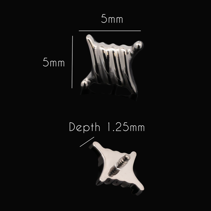 Thorn - 16G Internally Threaded End - Khrysos Jewelry