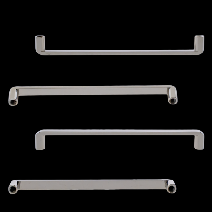 Titanium Internally Threaded Flat Surface Barbell – Bar Only - Khrysos Jewelry