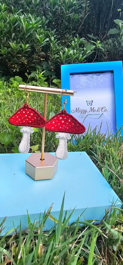 Toadstool Earrings