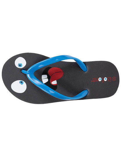 Tongs Enfant Monstre Gris/Bleu