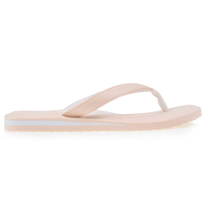 Tongs Femme bicolore yoga Beige