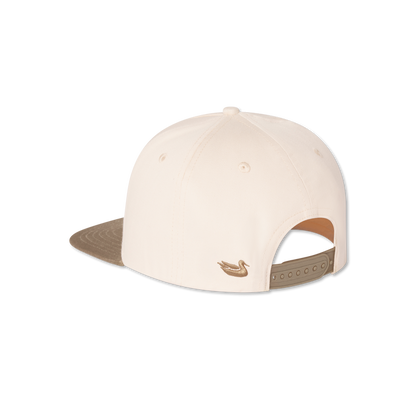 Burnt Taupe & White Twill | Back