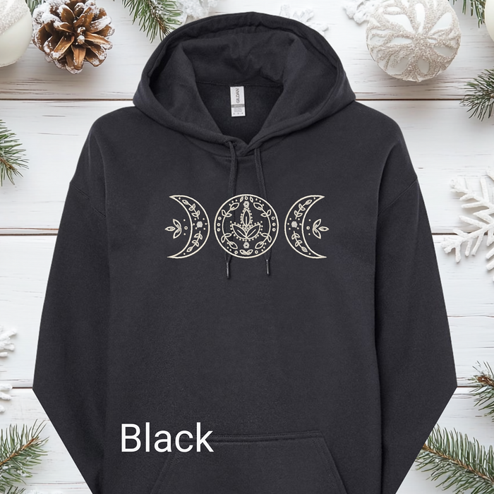 Triple Moon Goddess Hoodie