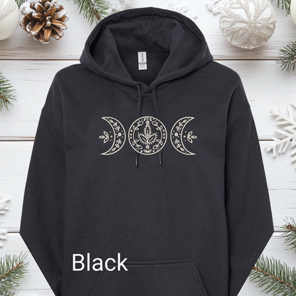 Triple Moon Goddess Hoodie