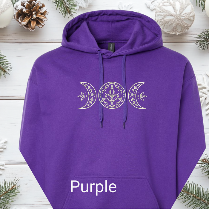Triple Moon Goddess Hoodie
