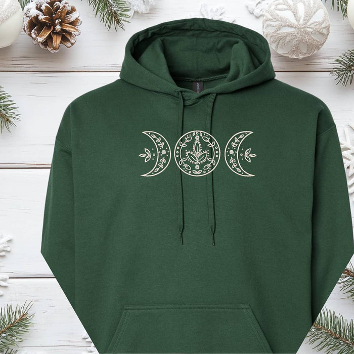 Triple Moon Goddess Hoodie