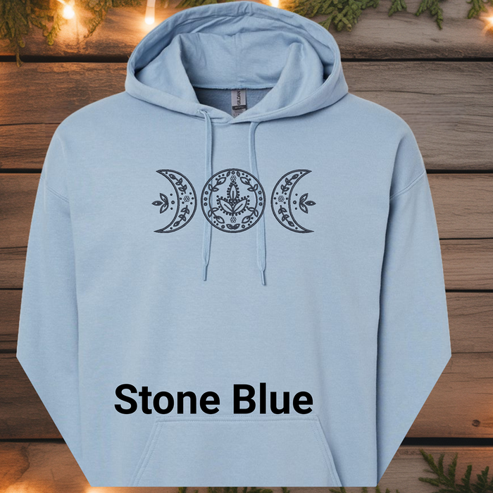 Triple Moon Goddess Hoodie