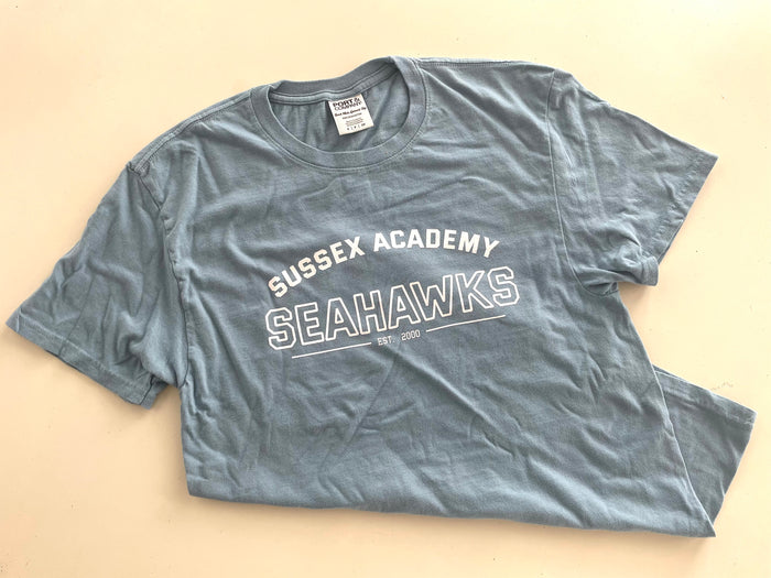 Unisex Short Sleeve College Style