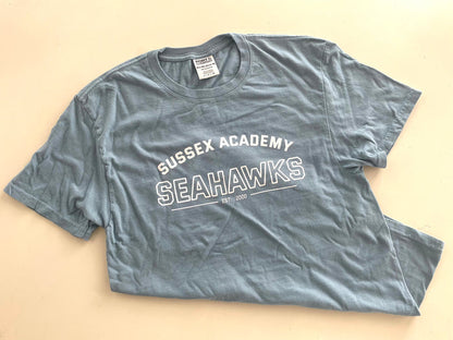 Unisex Short Sleeve College Style