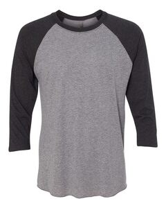 Unisex Tri-Blend Three-Quarter Sleeve Raglan Tee