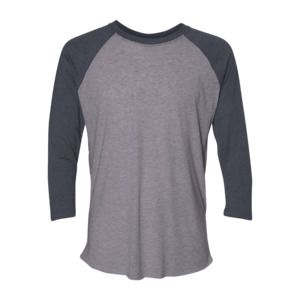 Unisex Tri-Blend Three-Quarter Sleeve Raglan Tee