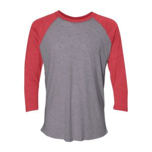 Unisex Tri-Blend Three-Quarter Sleeve Raglan Tee