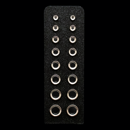 Upright Plug Display | Eco-Conscious Polylactide | 8G–00G Showcase - Khrysos Jewelry