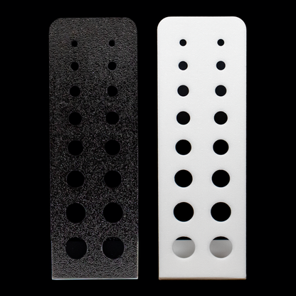 Upright Plug Display | Eco-Conscious Polylactide | 8G–00G Showcase - Khrysos Jewelry