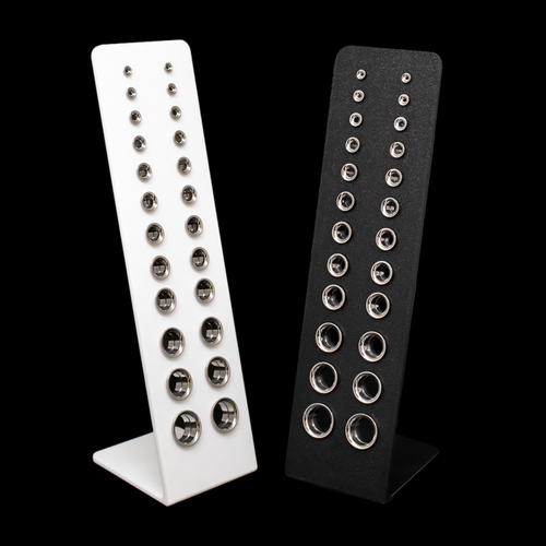 Titanium Double Flare Tunnels - Internally Threaded - Khrysos Jewelry