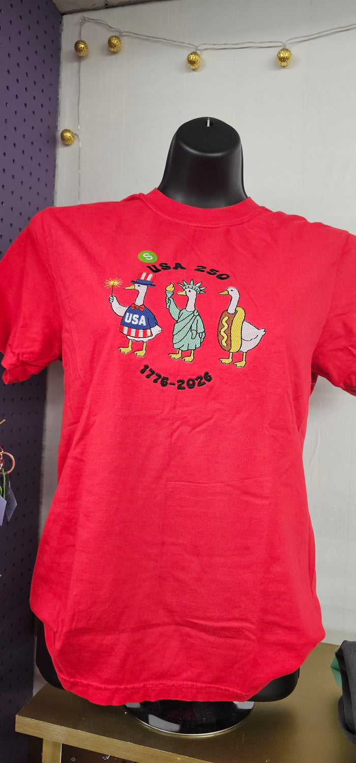USA 250 Independance Day Goose T-Shirt