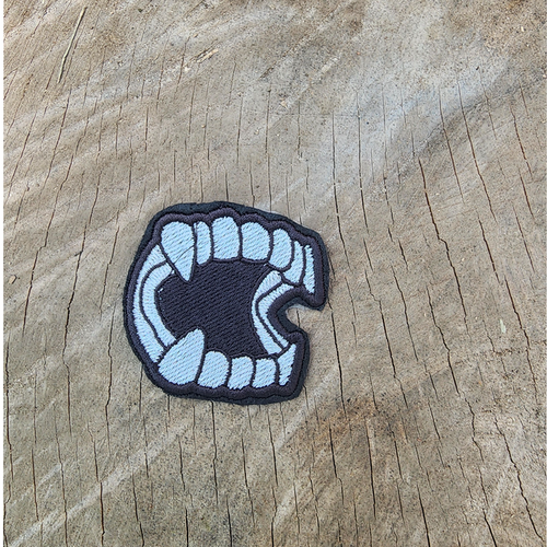 Vampire Teeth Patch