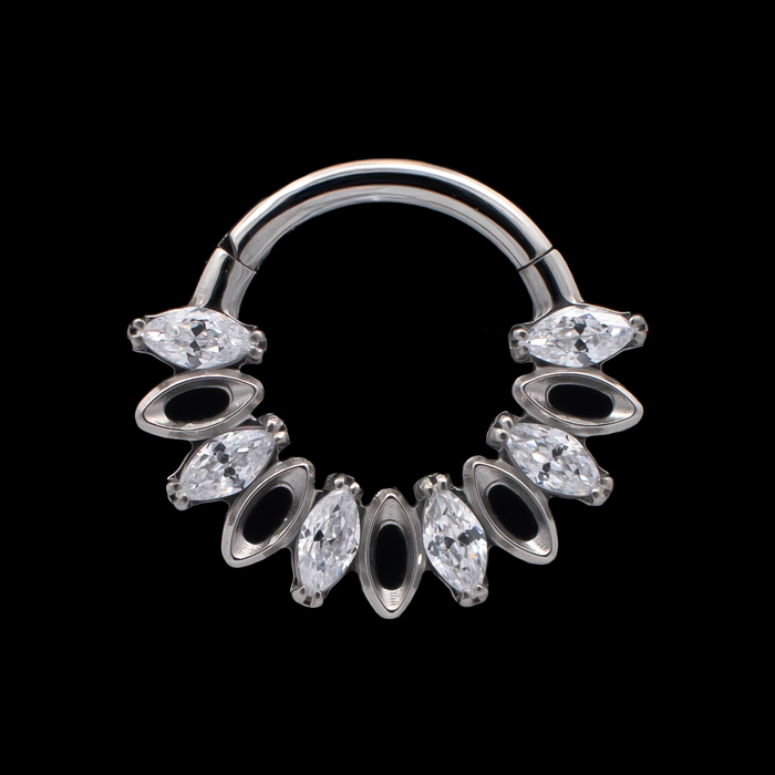 Veil - Hinged Ring - Khrysos Jewelry