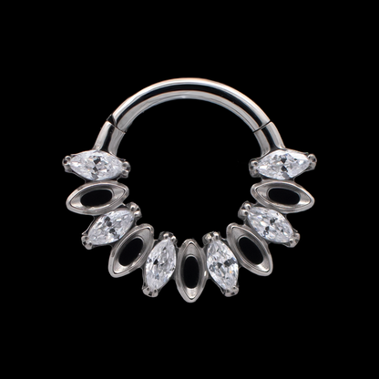 Veil - Hinged Ring - Khrysos Jewelry