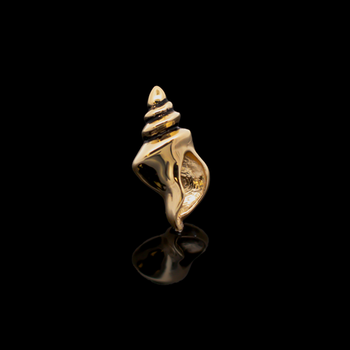 Vela - 18kt Gold Threadless End - Khrysos Jewelry