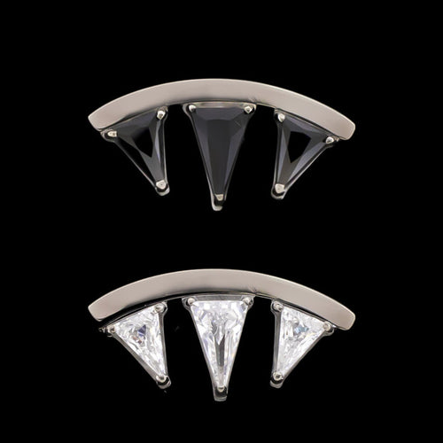 Vortex - Titanium Threadless End - Khrysos Jewelry