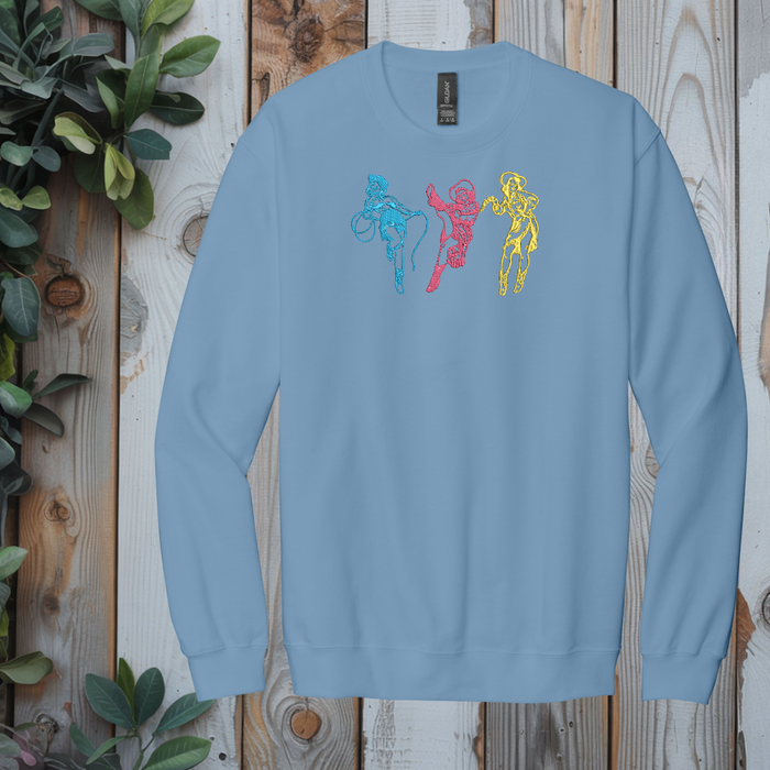 Western Gals Embroidered Crewneck