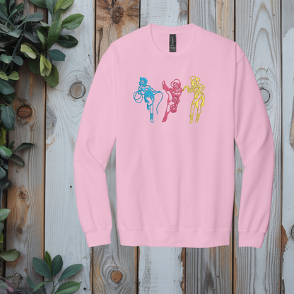 Western Gals Embroidered Crewneck