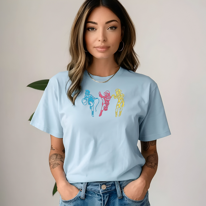 Western Gals Embroidered Tee