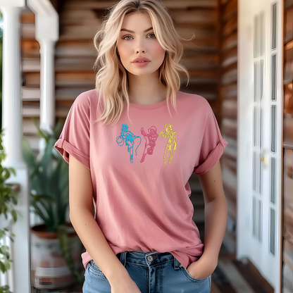 Western Gals Embroidered Tee