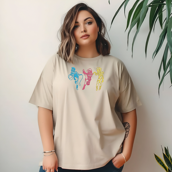 Western Gals Embroidered Tee