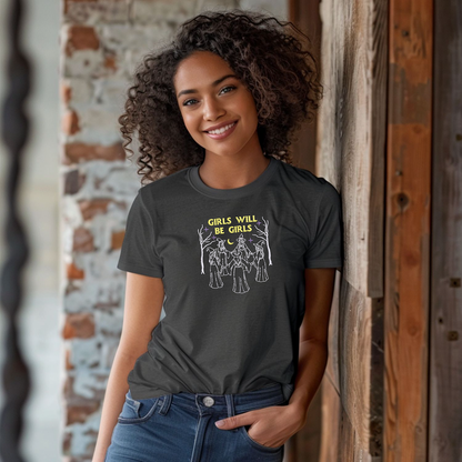 Witchy "Girls Will Be Girls" Tee