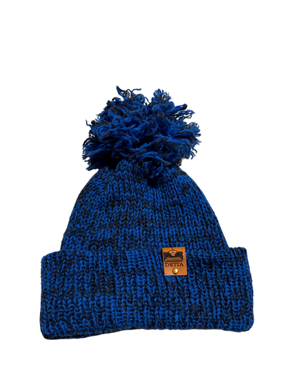 Wool Bobble Hat - Anam na Mara Edition - Gorm Loch