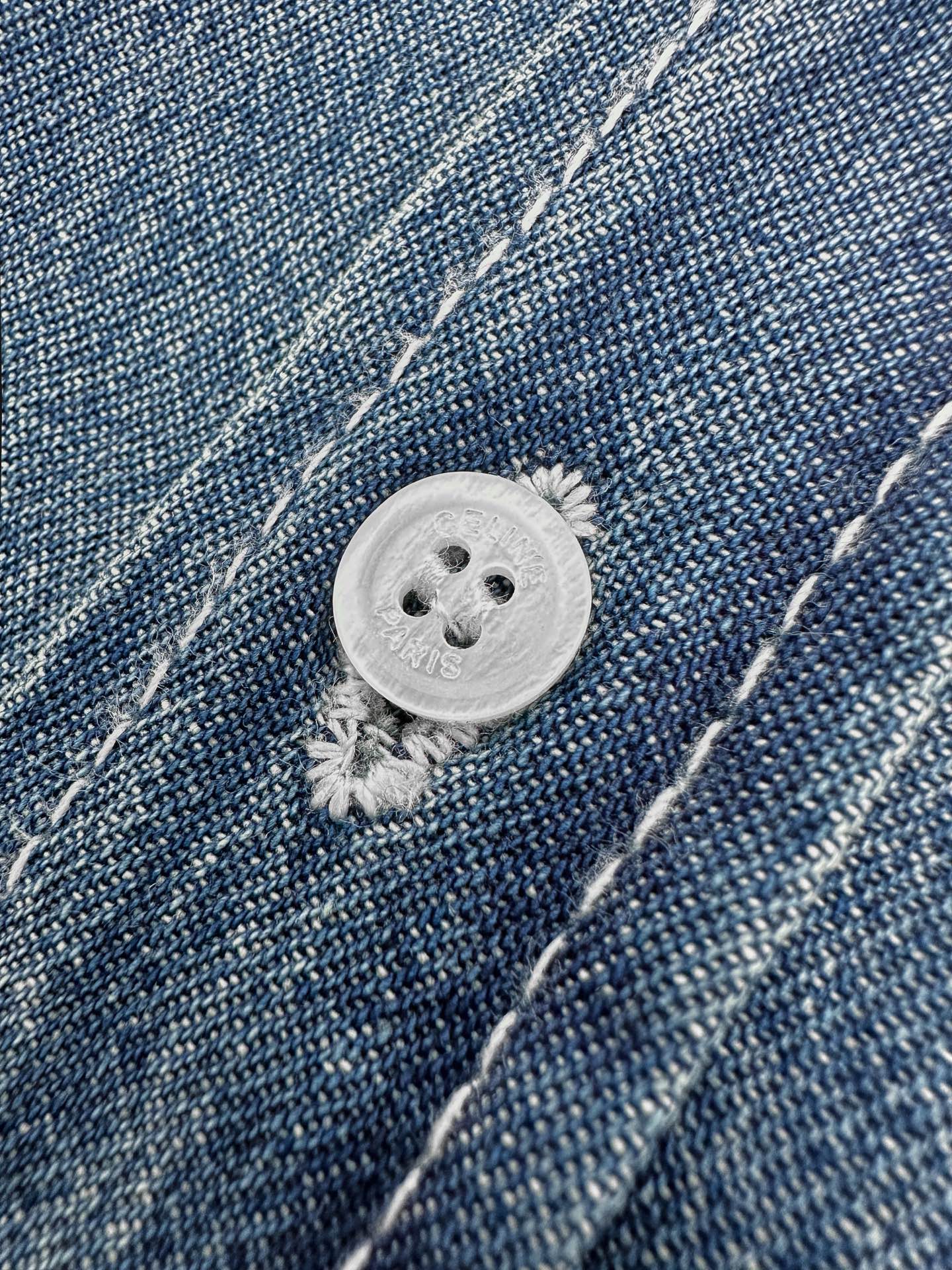 2026 New Ce Embroidered Denim Short-Sleeved Shirt (BB810-A80)