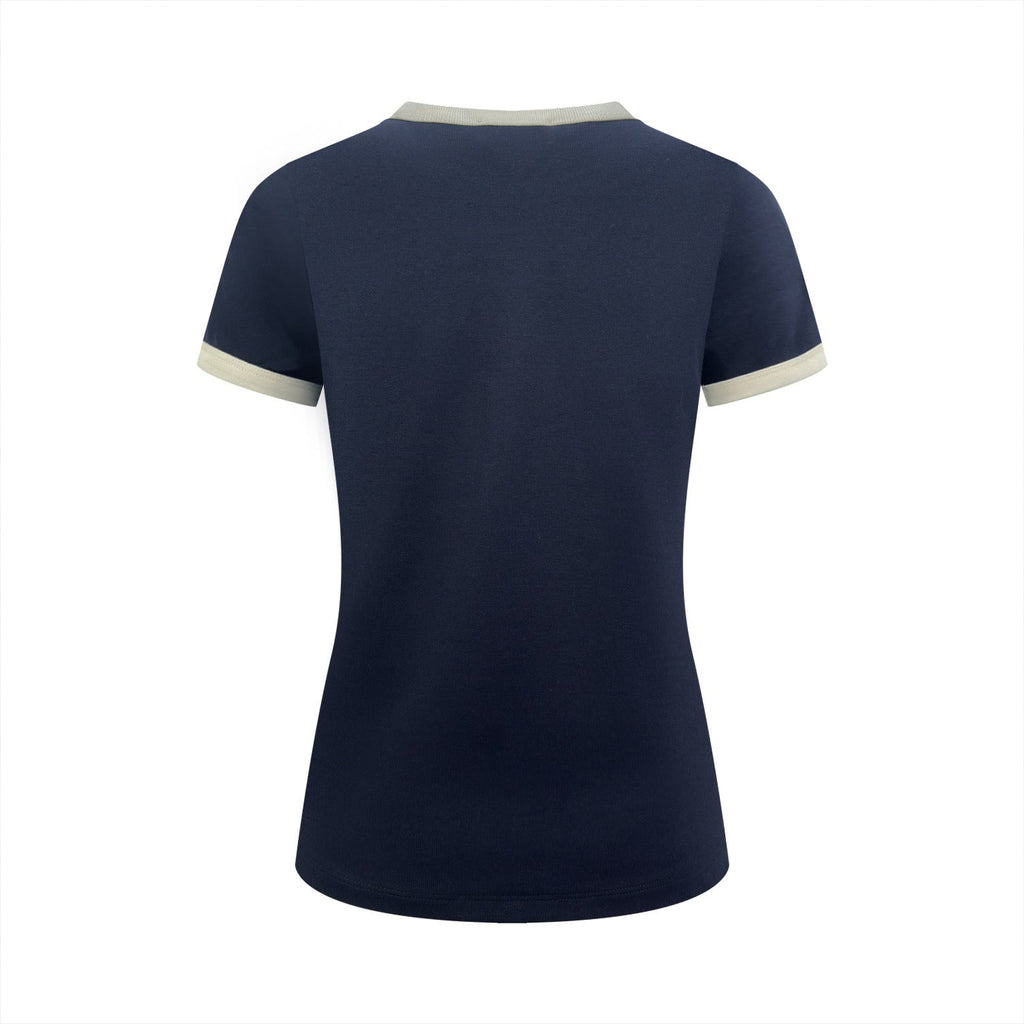 2026 Women’s Saint L Embroidered Patchwork Short-Sleeved T-Shirt (FF722)