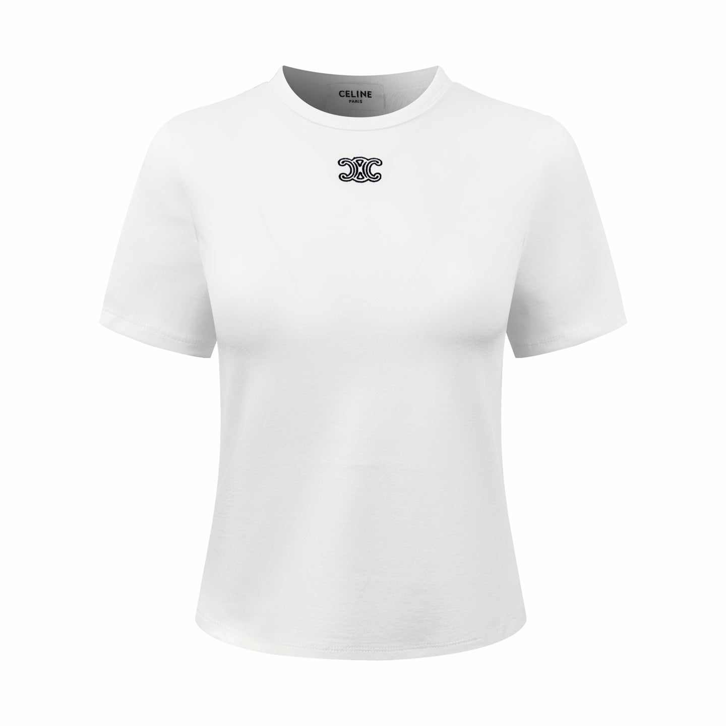 2026 Women’s Ce Logo Embroidered Short-Sleeved T-Shirt (EE401)
