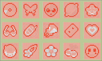 Y2K | Minis | Pixel Charted