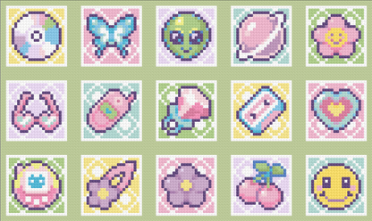 Y2K | Minis | Pixel Charted
