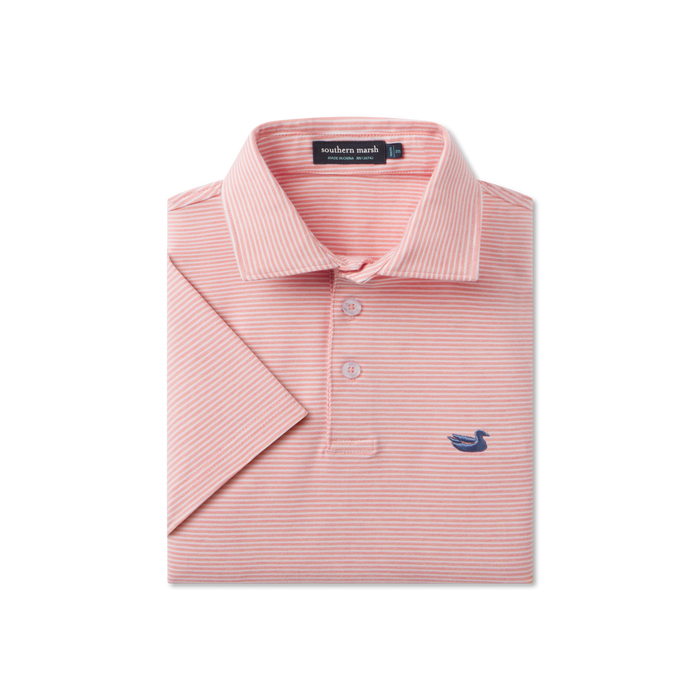 Coral Relaxed Stripe