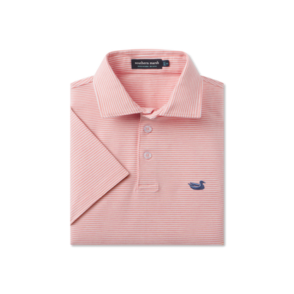 Coral Relaxed Stripe