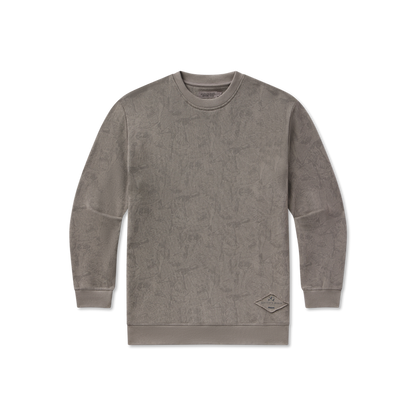 Dark Gray Waterfowl Print